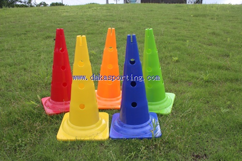 52cm training mark cones with holes