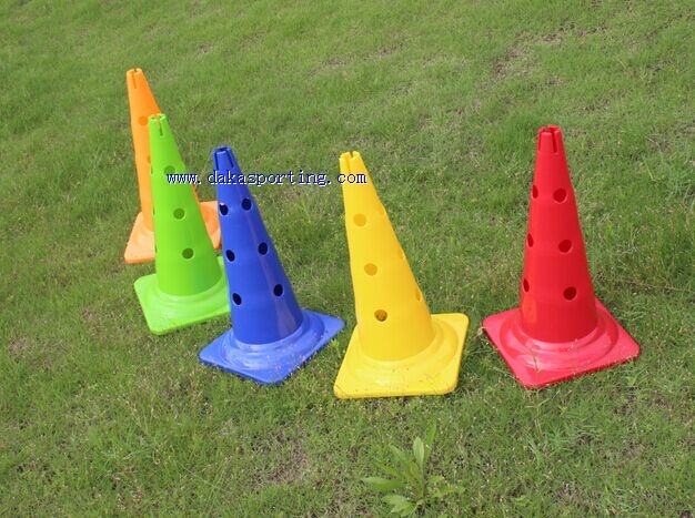 52cm training mark cones with holes